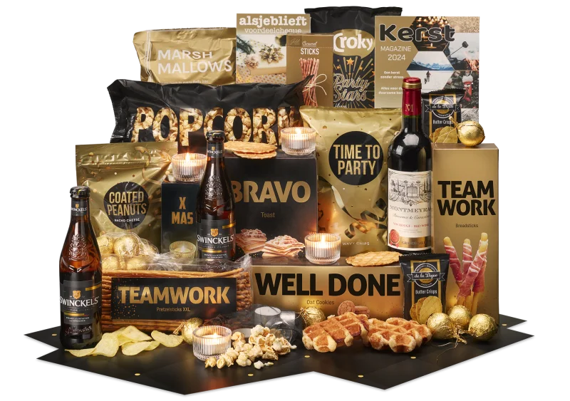 Kerstpakket Gouden Kerstbal